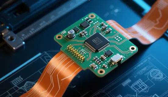 Rigid-Flex Printed Circuit Board Assembly