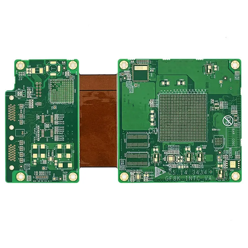 6-Layer Panel Button Rigid-Flex PCB (R-FPCB)